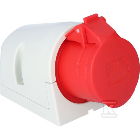 Prise de courant fixe PCE 16/5 IP44 400 V 115-6
