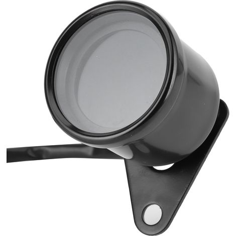 Compteur Moto Universel 12V Noir – Tachymètre, Compteur Kilométrique, Jauge de Carburant, Indicateur de Vitesse Multifonction (1/5)