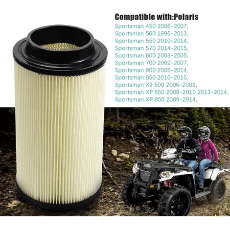 Le filtre à air 7080595 convient aux modèles Polaris Sportsman 335400500550570 600 700 800 (1/4)