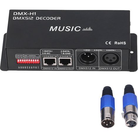 4-Kanal-DMX-512-Dekorationsgerät, einstellbarer RGB-LED-Dimmer für Bars und Hotels (Bars8A) (1/5)