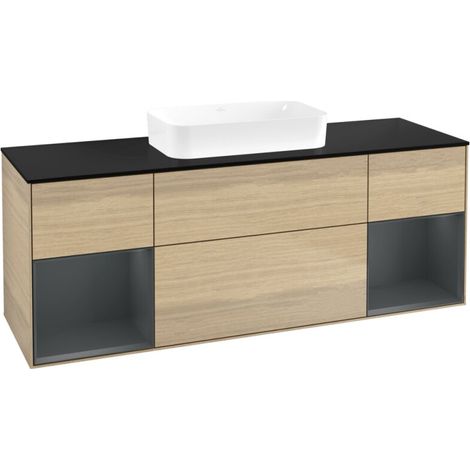 Villeroy & Boch F742HGPC Meuble sous-lavabo Finion F74 (1/2)