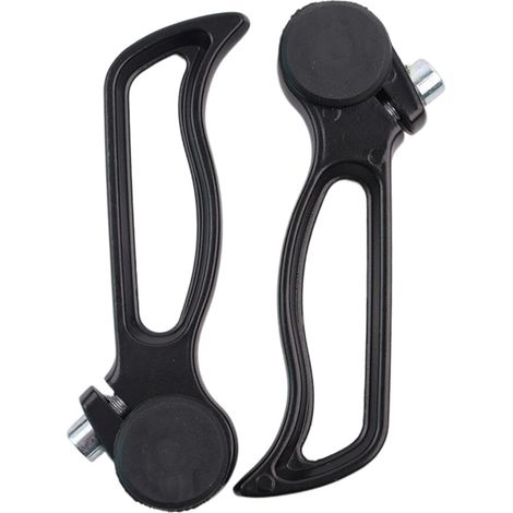 Manubrio cavo per bicicletta, estremità di ricambio - Nero (1/2)