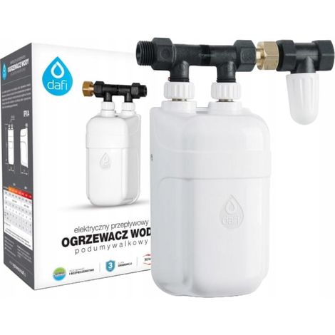 Scaldabagno istantaneo con connessione DAFI 9kW, sottolavello, elettrico