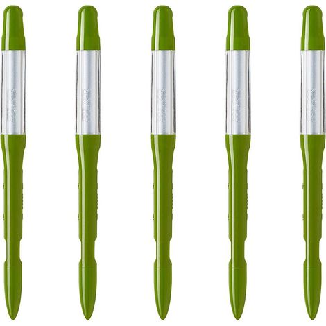 SUS tee Aquameter Lot de 5 vérificateurs d'arrosage pour plantes Aide à arroser correctement les plantes Simple à utiliser Empêche le flétrissement des plantes Pas besoin de piles 100% fabriqué au (1/5)