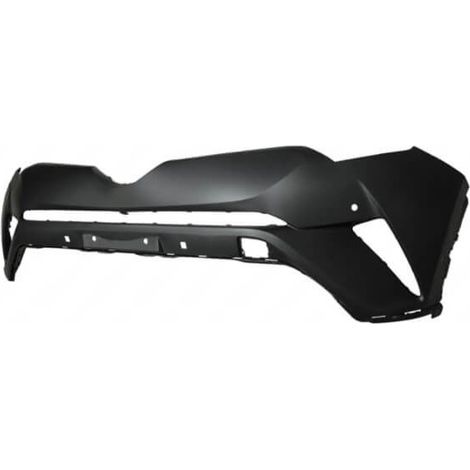 Pare-choc avant supérieur à peindre avec 4 trous radars Toyota C-HR phase 1 2016-2019