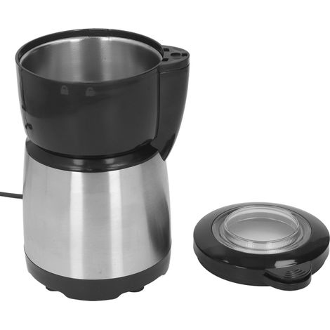 Moulin à café électrique pour grains et épices, lames en acier inoxydable, 200 W, prise UE 220 V