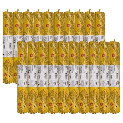Sika – Lot de 20 poches recharge mastic colle – 600ml – Pour béton armé et surfaces humides – Application intérieure et extérieure - PRO 11 FC