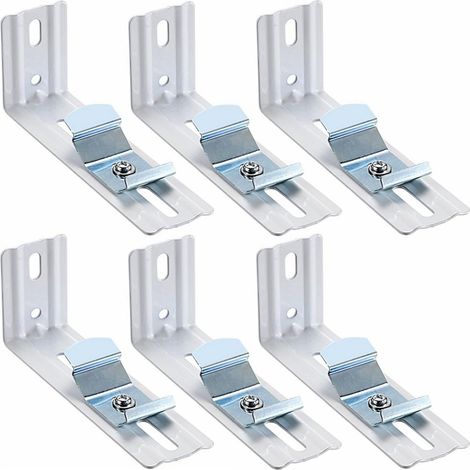 7-digit code + vertical Venetian blind top code set, 4-inch mounting code, vertical blind bracket, curtain accessories (1/5)