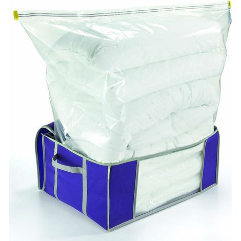 RangeMax klein 154L - Venteo - Aufbewahrungshülle 154L - Ideal für sperrige Textilien - Inklusive Vakuumbeutel