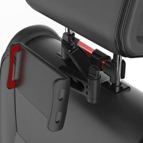 Support universel d'appui-tête de siège arrière de voiture, pour iPad Air 4-11 pouces, Mini tablette PC rotative à 360 degrés (1/5)