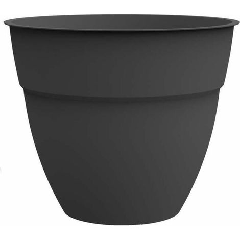 Eda Osaka Blumentopf grau-anthrazit 50 cm