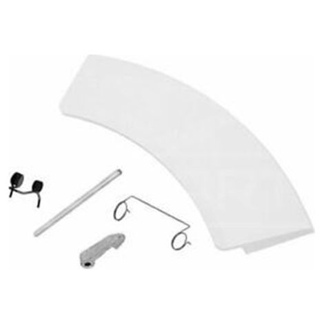 MANIGLIA BIANCA COMPLETA SPORTELLO LAVATRICE REX AEG ELECTROLUX 4055128930 FL171