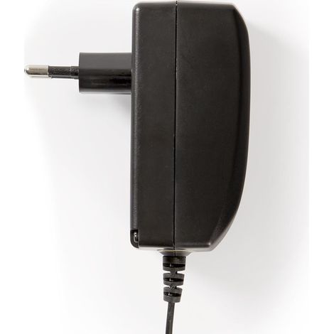 Adaptador de red universal 24 w 9 - 24 v cc 180 metros 10 a - 15 a 6 enchufes negro
