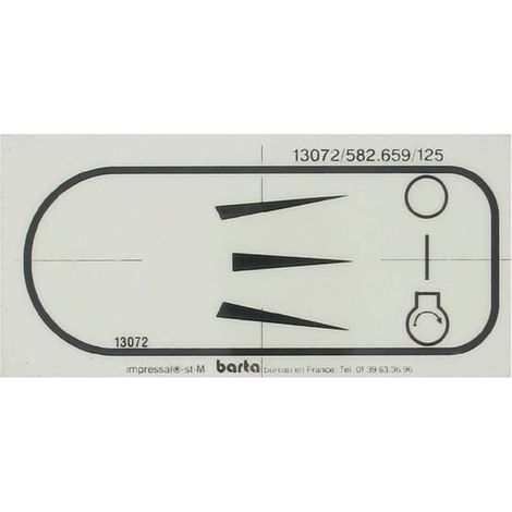 Autocollant ETESIA ET13072