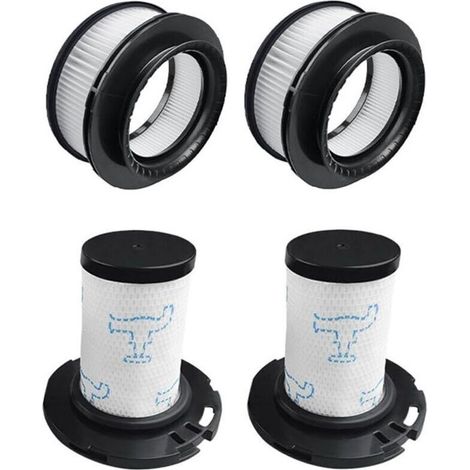 4 Kit de filtration pour Aspirateur Rowenta X-Force Flex 11.60 12.60 14.60 15.60 pour RH98xx (Remplacement Filtre après moteur ZR009008 et Filtre en mousse séparateur ZR009007)