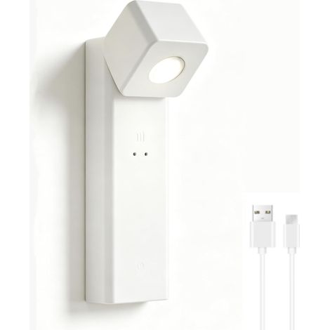 Lampe de lecture murale rechargeable avec capteur mouvement (1/5)