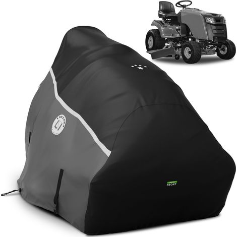 Housse de tracteur imperméable 420D pour tondeuse à gazon autoportée - Convient aux terrasses jusqu'à 137,2 cm - Ajustement universel pour 15, EGO, Toro, Craftsman et plus encore (1/5)
