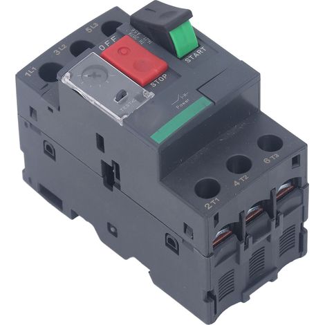 Interruttore magnetotermico motore GV2-ME/PM, pulsante di protezione da sovraccarico motore, interruttore automatico a pulsante (GV2PM16C) (1/5)