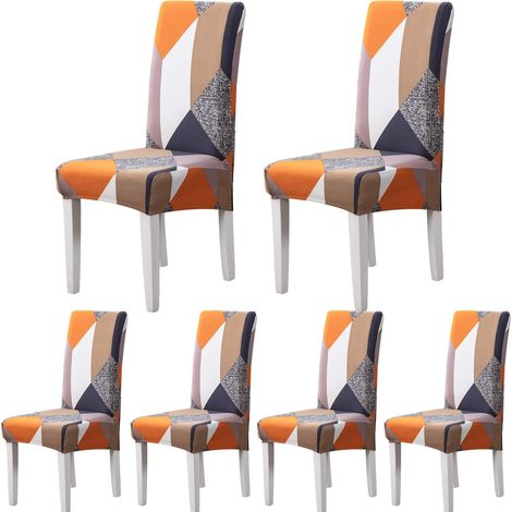 Housses de Chaise de Salle à Manger,Moderne Élastique Couverture de Chaise Durable Housse Chaise Extensible pour Décoration de Mariage,Restaurant (1/5)