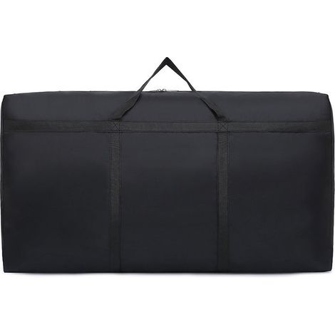 Boîte de rangement en tissu Oxford 210D (taille)Dimensions : 80 x 25 x 48(10 cm de hauteur) Idéal pour ranger vêtements et couvertures. (Lot de 2, no (1/5)