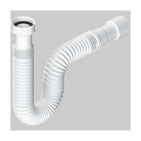 Tubo Flessibile ed Estensibile Attacco con Ghiera in Plastica 11/4 DN 3240