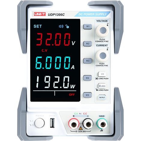 Uni-T UDP1306C alimentation de laboratoire métallique 192W (1/5)