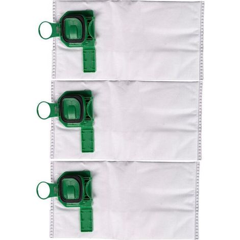 3er-Pack Staubbeutel für Vorwerk VK140, VK150, FP140 und FP150 Staubsauger, Hocheffizienz-Filtration (1/4)