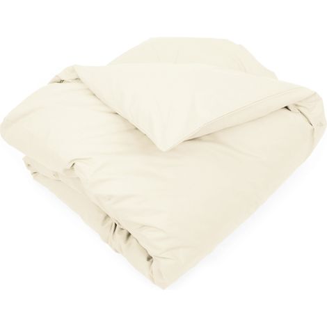 Housse de couette uni coton ALTO 200x200 cm (1/5)
