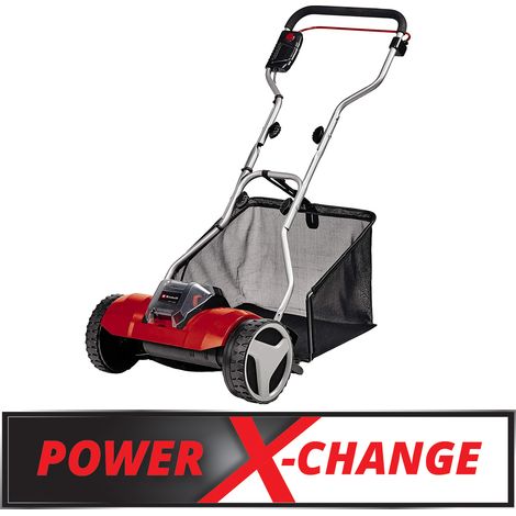 Einhell Akku Spindelmäher GE-HM 18/38 Li-solo 38 cm Schnittbreite Handrasenmäher
