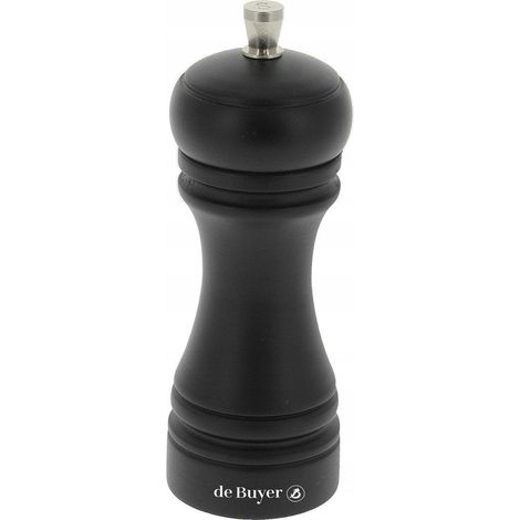 de-buyer Molinillo de sal Java negro 14 cm ergonómico (1/3)