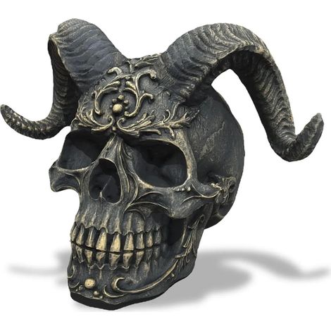 14cm Diable Puppy Noir sans chemin sculptur de bureau avec des pièces en résine créative modèle gothique d'Halloween accessoires ménagers (1/5)