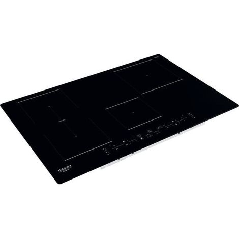 Table de cuisson à induction 4 foyers 77 cm – Commande tactile avant – Couleur noire – Intégrée pour cuisine moderne
