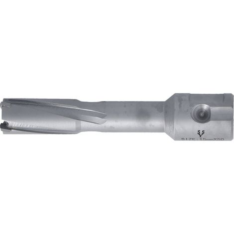 Foreuse magnétique 50mm de profondeur pour tôles d'acier, carotteuse à plaquettes carbure, emballage bulle, 15mm (1/5)