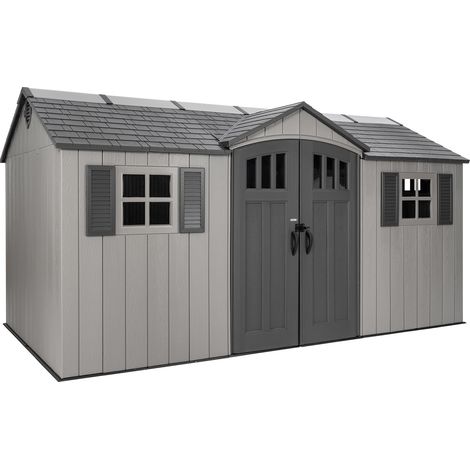 Lifetime Dual Entry 15’ x 8’ Outdoor Shed