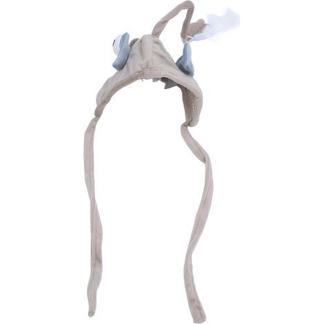 Bâton interactif en forme de tête de poisson pour chat - Jouet à attraper - Adorable chapeau pour chat - Pour tours de cou de 24 à 30 cm (1/5)