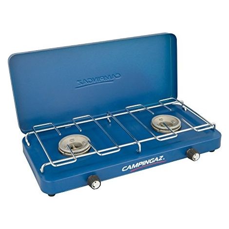 CAMPINGAZ 2000010109 RÉCHAUD À GAZ BASE CAMP LID 43 X 20 X 6 CM (BLEU)