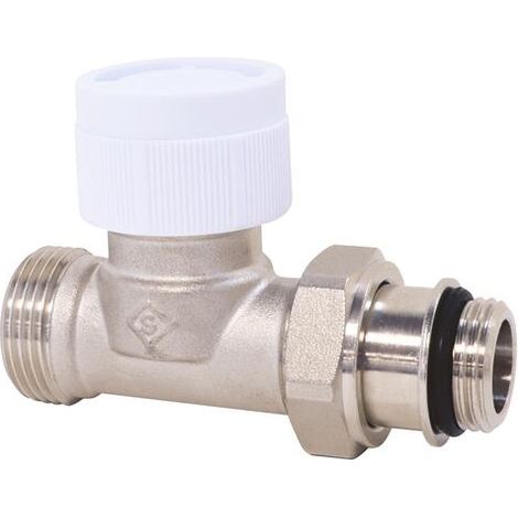 Robinet radiateur corps nu droit 3/4EK (1/2)