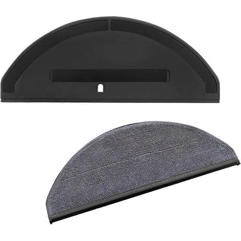Kit de remplacement pour support de balai à franges en microfibre pour aspirateur robot Q8 - Nettoyage efficace des sols (1/5)