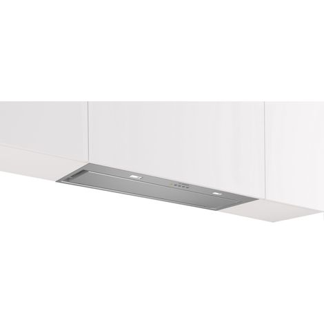 Bosch Serie 6 DLN87AC50. Potenza massima di estrazione: 600 m³/h, Tipo di estrazione: Aspirante/Filtrante, Classe di efficienza dinamica del fluido: A. Tipo: Integrato, Colore del prodotto: Acciaio... (1/5)