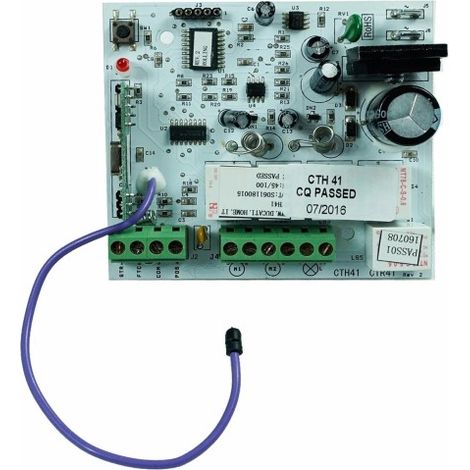 Carte électronique Ducati Home Automation CTH41 MONO 12V - pour les portails battants légers petits