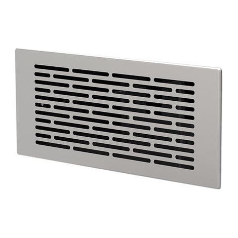 Helios FRS-WGS 1 FlexPipe Wand-Gitter-Set Design 1 für Wand-Boden-Kasten, pulverbeschichtet (1/3)