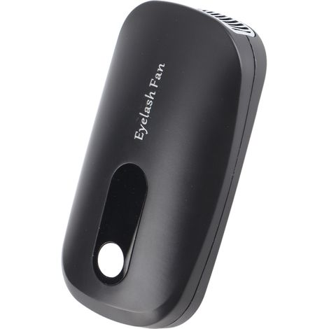 Mini sèche-cheveux pour cils, rechargeable par USB, pour la pose d'extensions de cils et de colle (noir) (1/5)