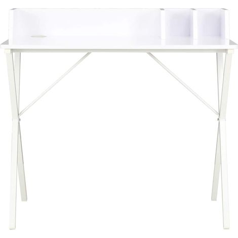 Maison Exclusive - Scrivania Bianca 80x50x84 cm (1/5)