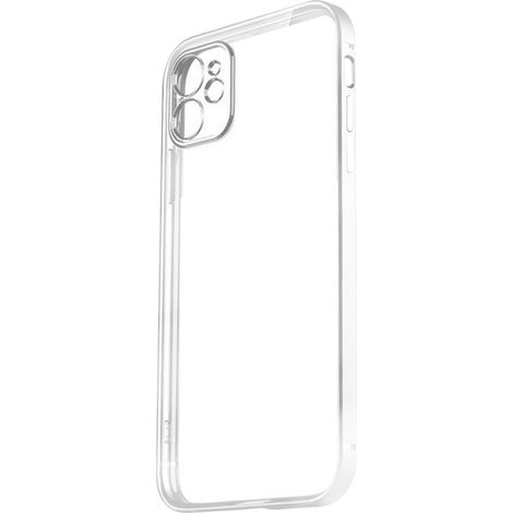 Coque - Transparente - Pour Smartphone 6,1 Pouces - Protection Antichoc - Bords Surélevés - Sans Jaune - Matériau TPU Souple - 1 Pièce (1/5)
