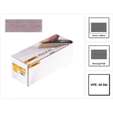 Striscia Abranet 70 x 198 mm (50 pz) - MIRKA 5415005012 (1/5)