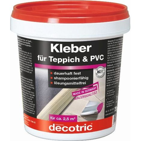 Decotric Kleber für Teppich und PVC 750 g Teppich- & PVC-Kleber