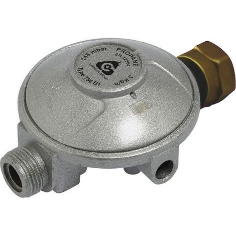 Détendeur gaz propane basse pression 148 mbar – Débit 4 kg/h – Pression d'alimentation 0.5-4 bar – Installation artisanale ou industrielle (1/3)