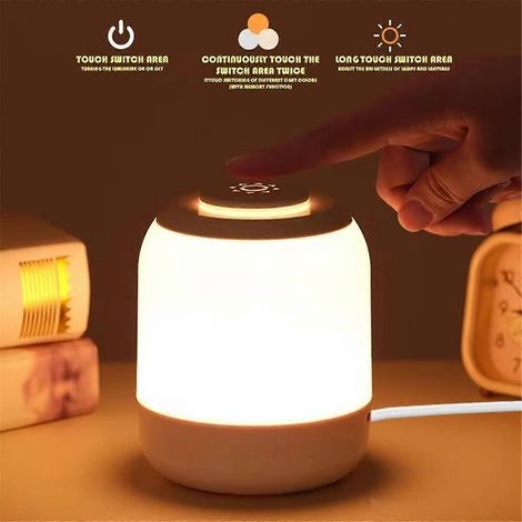 Veilleuse LED à bouton tactile (1/5)