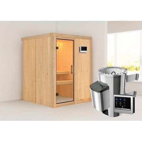 MH Minja Front 3,6kW ext.Strg klarglas Ganzglastür