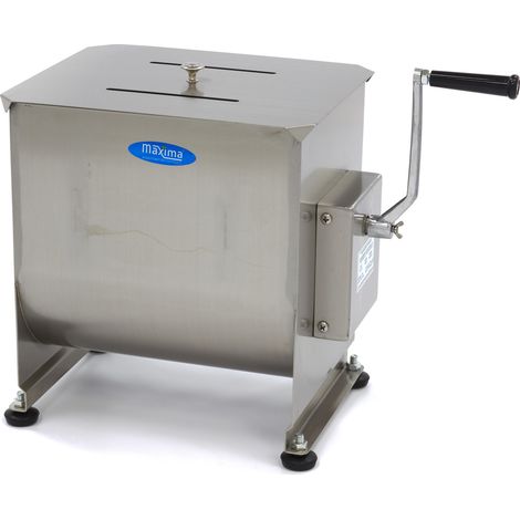 Mélangeur à Viande - 30 L - 25 kg Viande - Axle Unique - Manuel - Maxima